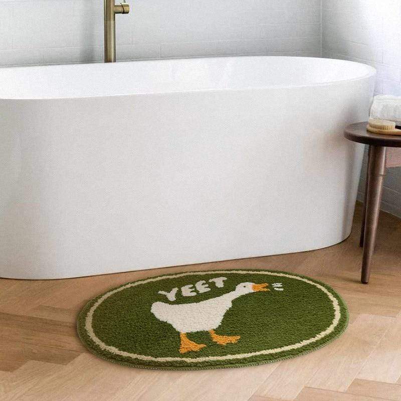 Cute Duck Bathroom Mat Blackbrdstore
