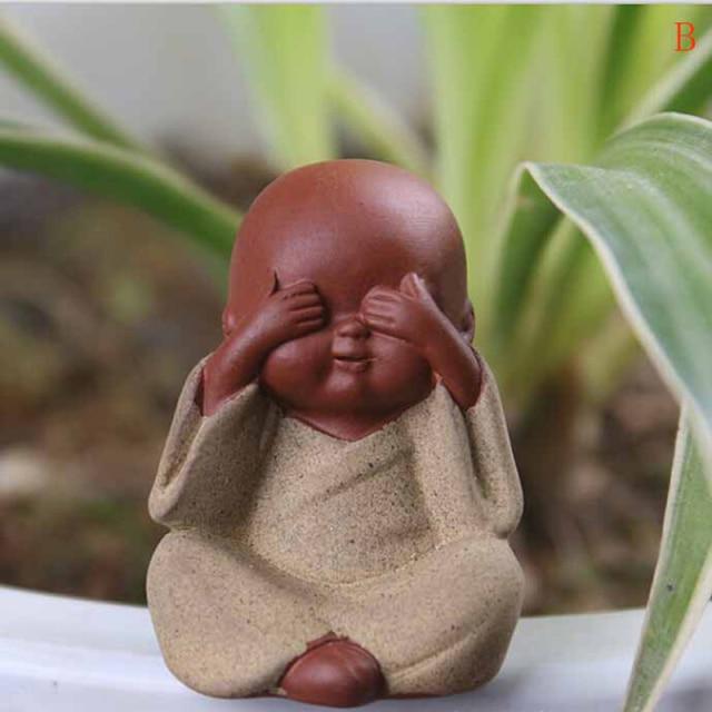 Cute Little Buddha Statue Blackbrdstore