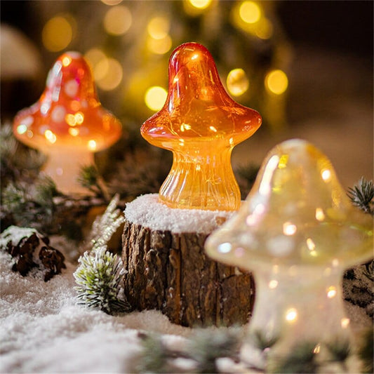 Cute Mushroom Night Light Blackbrdstore