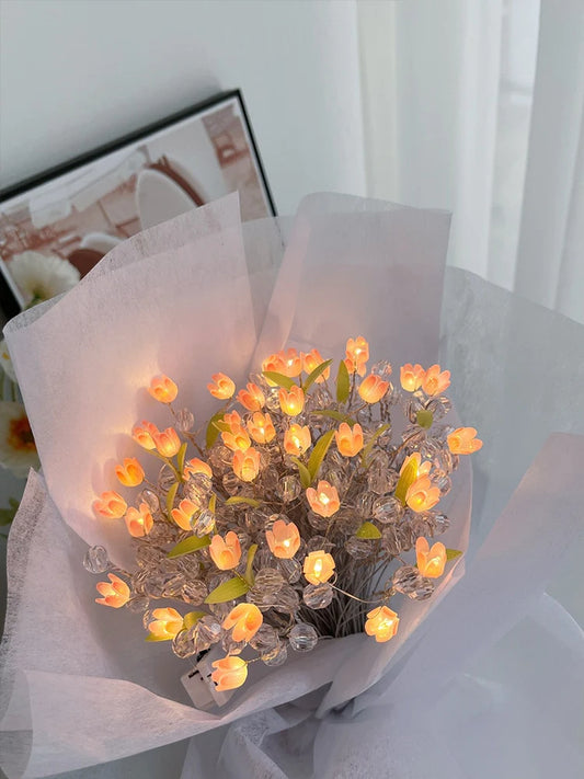 DIY LED Tulip Bouquet Blackbrdstore
