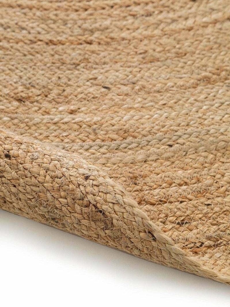 Daff Jute Braided Oval Rug Blackbrdstore