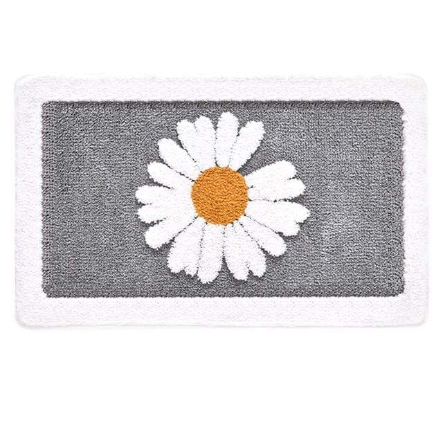 Daisy Bath Mat Blackbrdstore