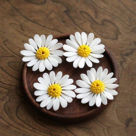 Daisy Incense Holder Blackbrdstore
