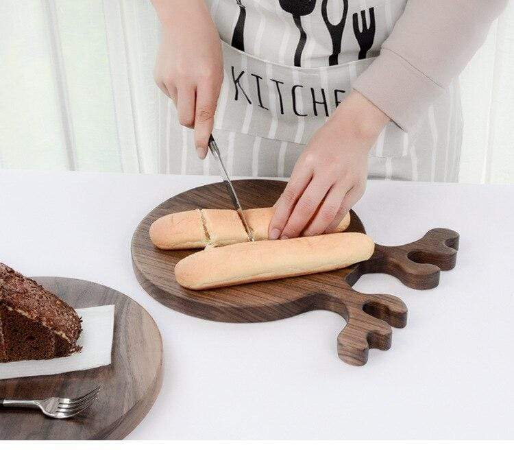 Deer Antlers Cutting Board Blackbrdstore