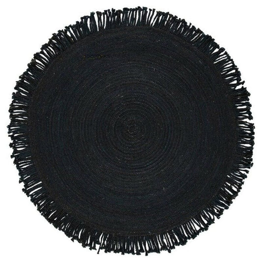 Denali Black Rug Blackbrdstore