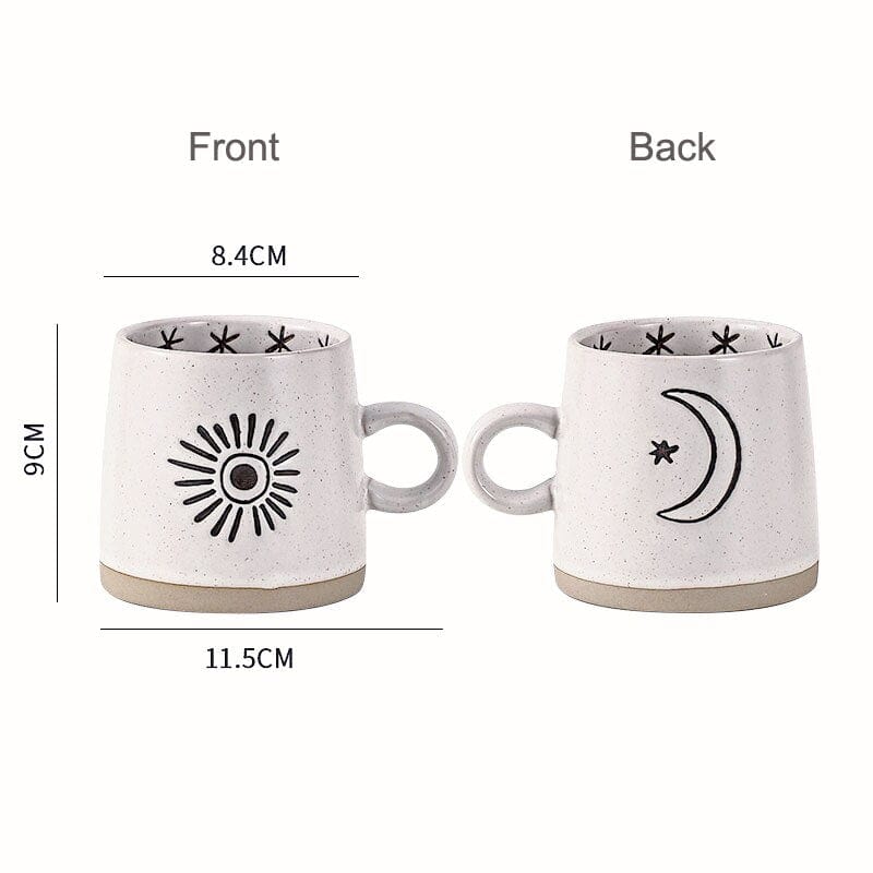 Eclipse Ceramic Coffee Mug Blackbrdstore