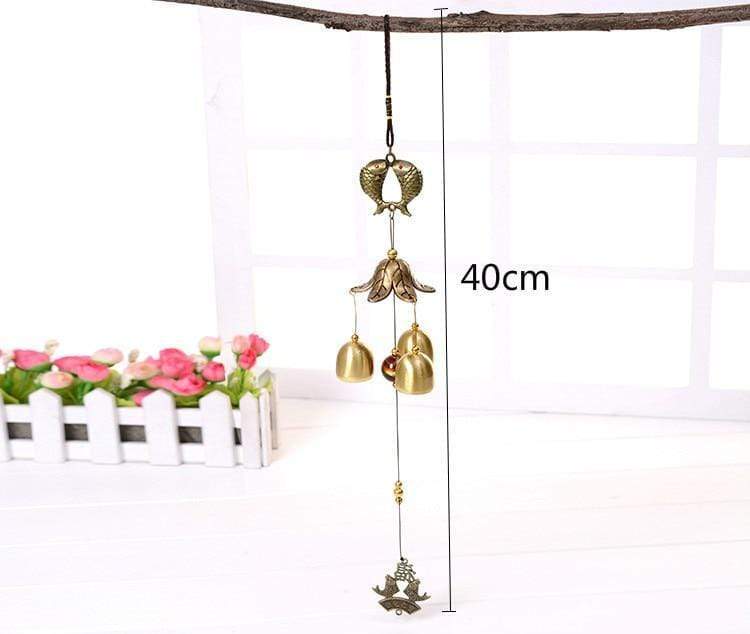 Elephant Antique Wind Chimes Blackbrdstore
