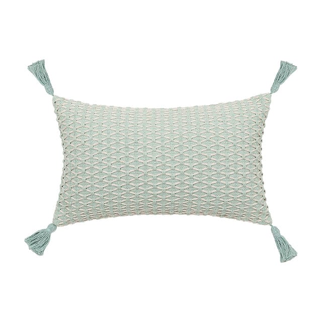 Embroidery Leaves Cushion Covers Blackbrdstore