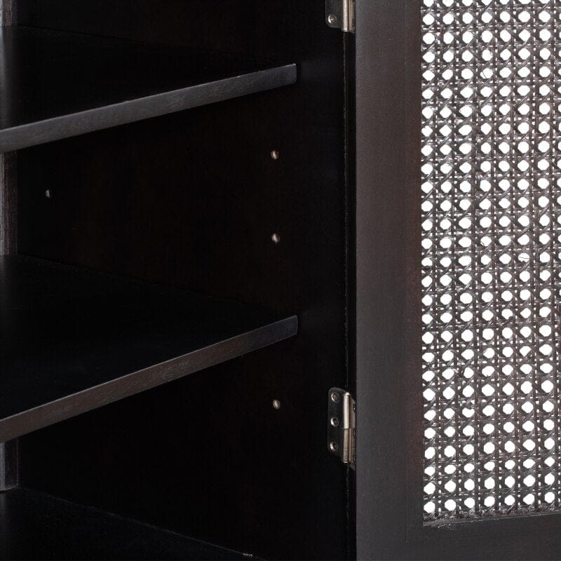 Emmerich Sideboard With Artificial Rattan Door Blackbrdstore