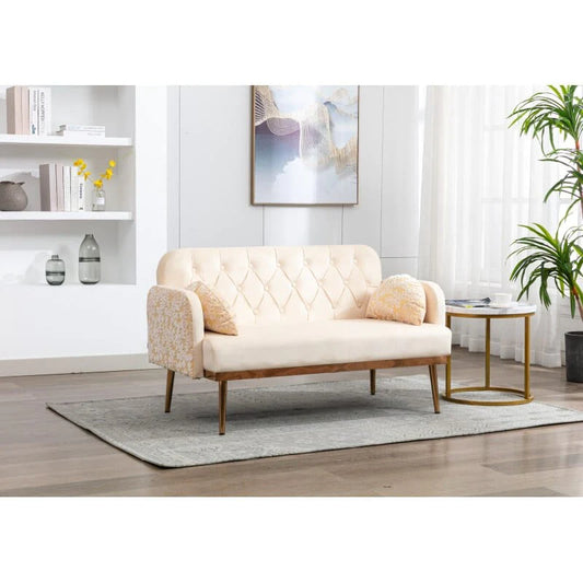Emmerich Velvet Sofa Blackbrdstore