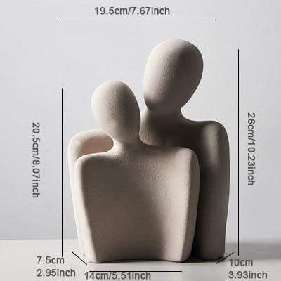 Erotokritos Minimalist Abstract Figurines Blackbrdstore