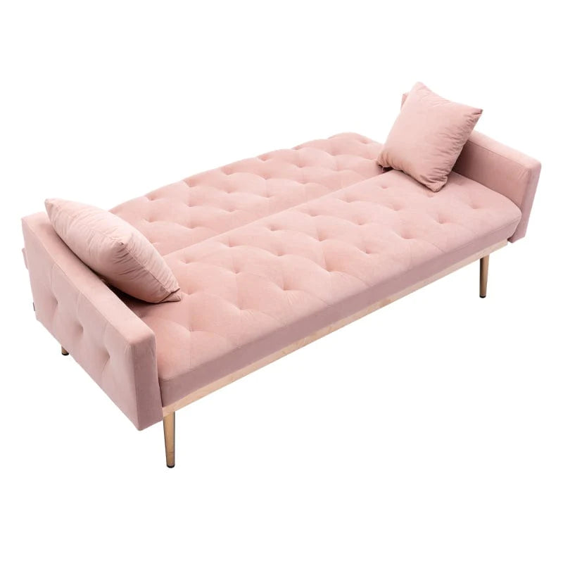 Etania Velvet Sofa Blackbrdstore