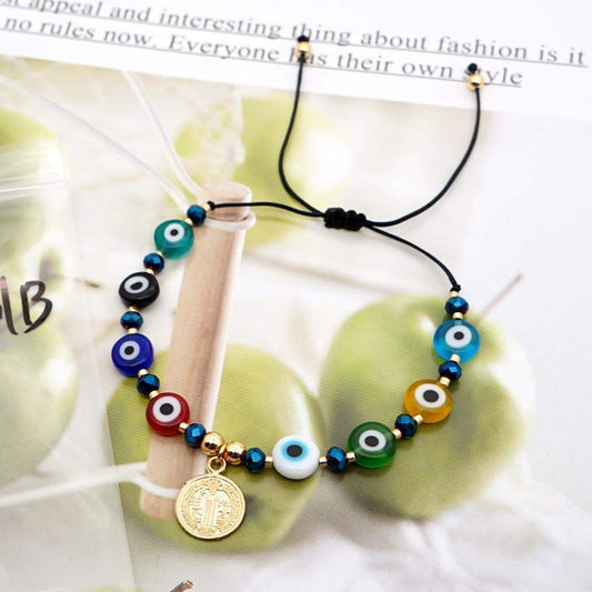 Evil Eye Bracelet Charm Blackbrdstore