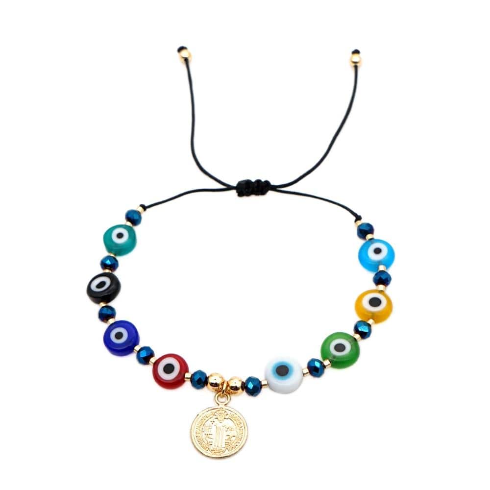 Evil Eye Bracelet Charm Blackbrdstore