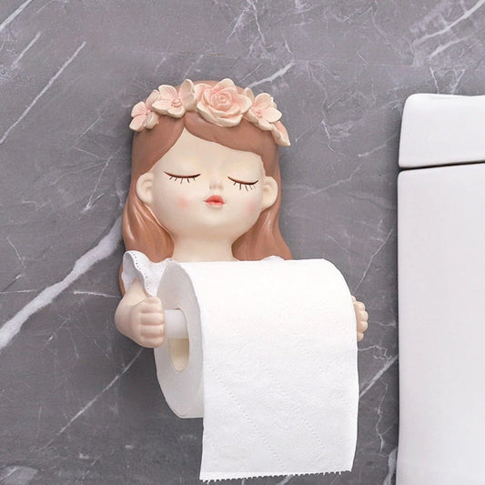Fairy Girl Toilet Paper Holder Blackbrdstore