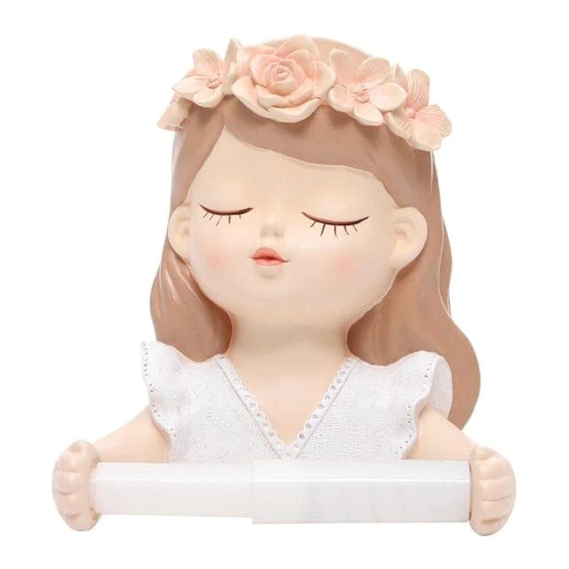 Fairy Girl Toilet Paper Holder Blackbrdstore