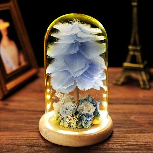 Feather Tree Immortal Flower Blackbrdstore