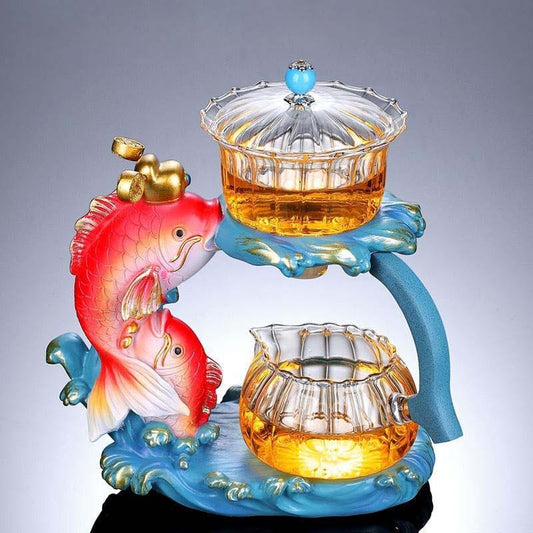 Fish Magnetic Infuser Teapot Blackbrdstore