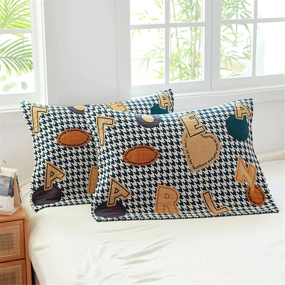 Five-layer Gauze Cotton Pillowcases Blackbrdstore