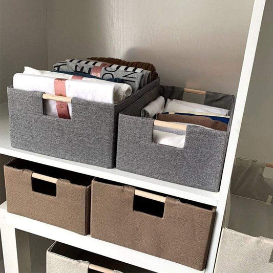 Foldable Storage Baskets Blackbrdstore