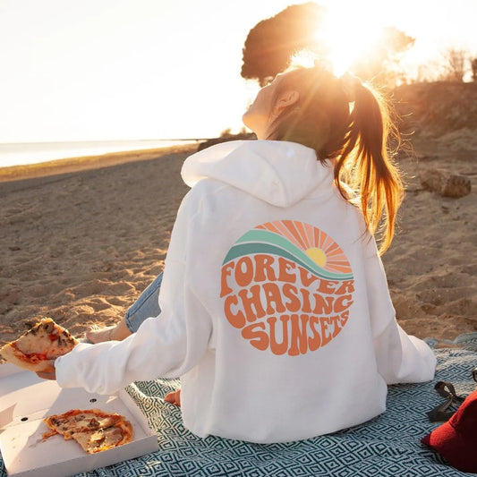 Forever Chasing Sunset Hoodie Blackbrdstore