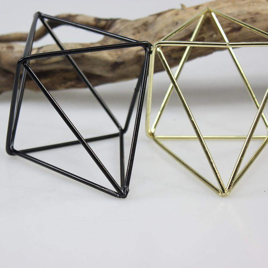 Geometric Air Plants Rack Blackbrdstore