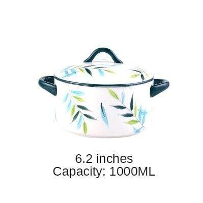 Greece Ceramic Soup Pot Blackbrdstore