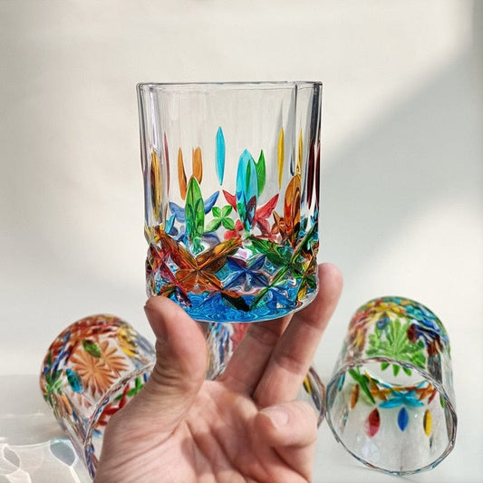Hand-Painted Murano Glass Blackbrdstore