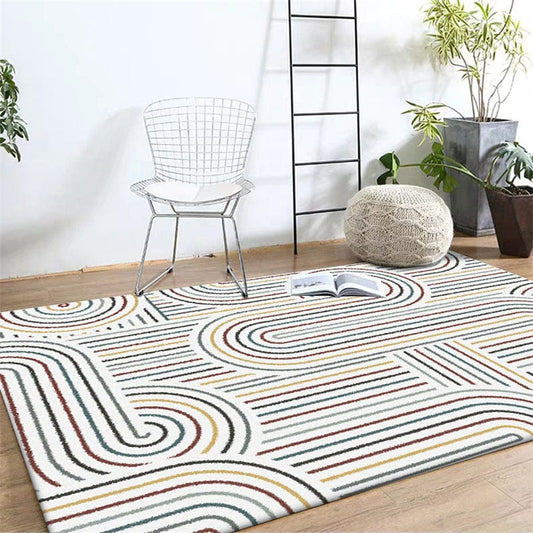 Heka Waves Area Rug Blackbrdstore