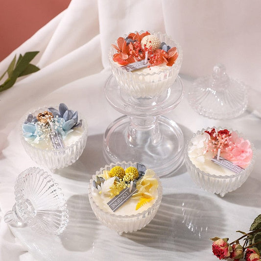 Immortal Flower Scented Candle Blackbrdstore