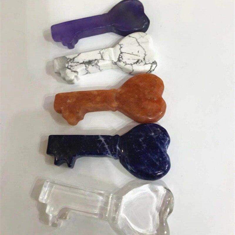 Key of life Natural Crystal Stones Blackbrdstore