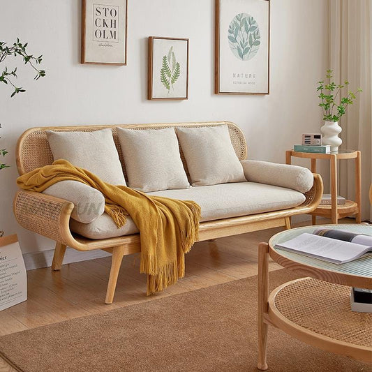 Leisure Rattan Sofa Blackbrdstore