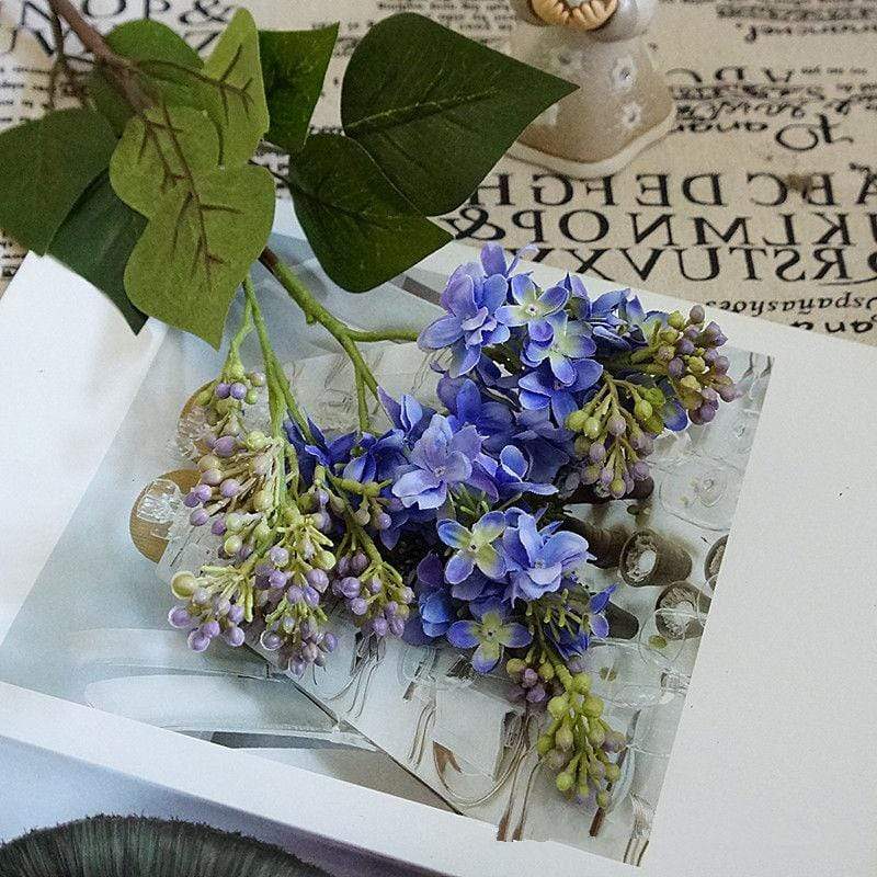 Lilac Flower Branch Blackbrdstore