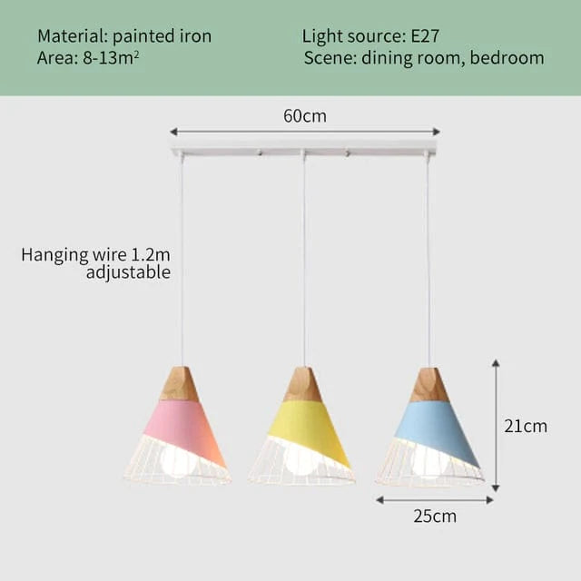 Macaron Pendant Lights Blackbrdstore