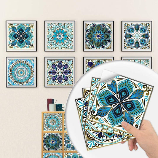 Mandala Crystal Wall Sticker Blackbrdstore