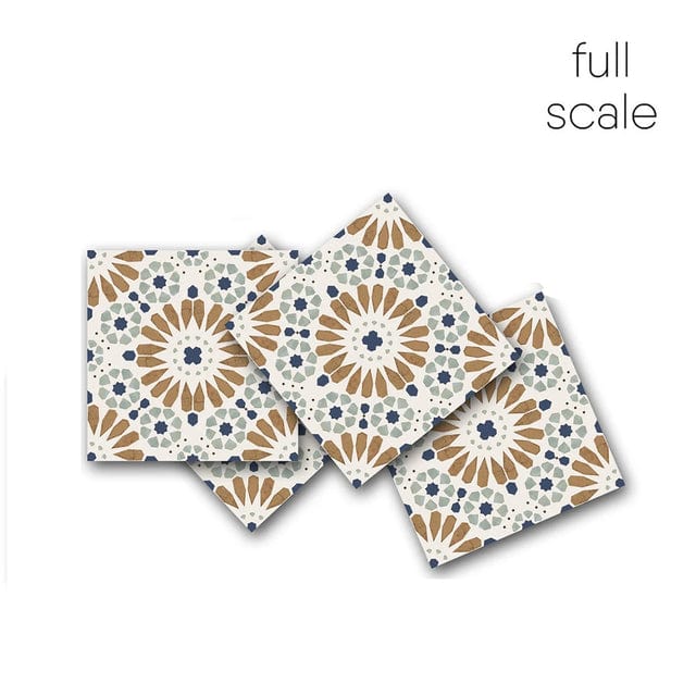 Mediterranean Mosaic Tile Stickers Blackbrdstore