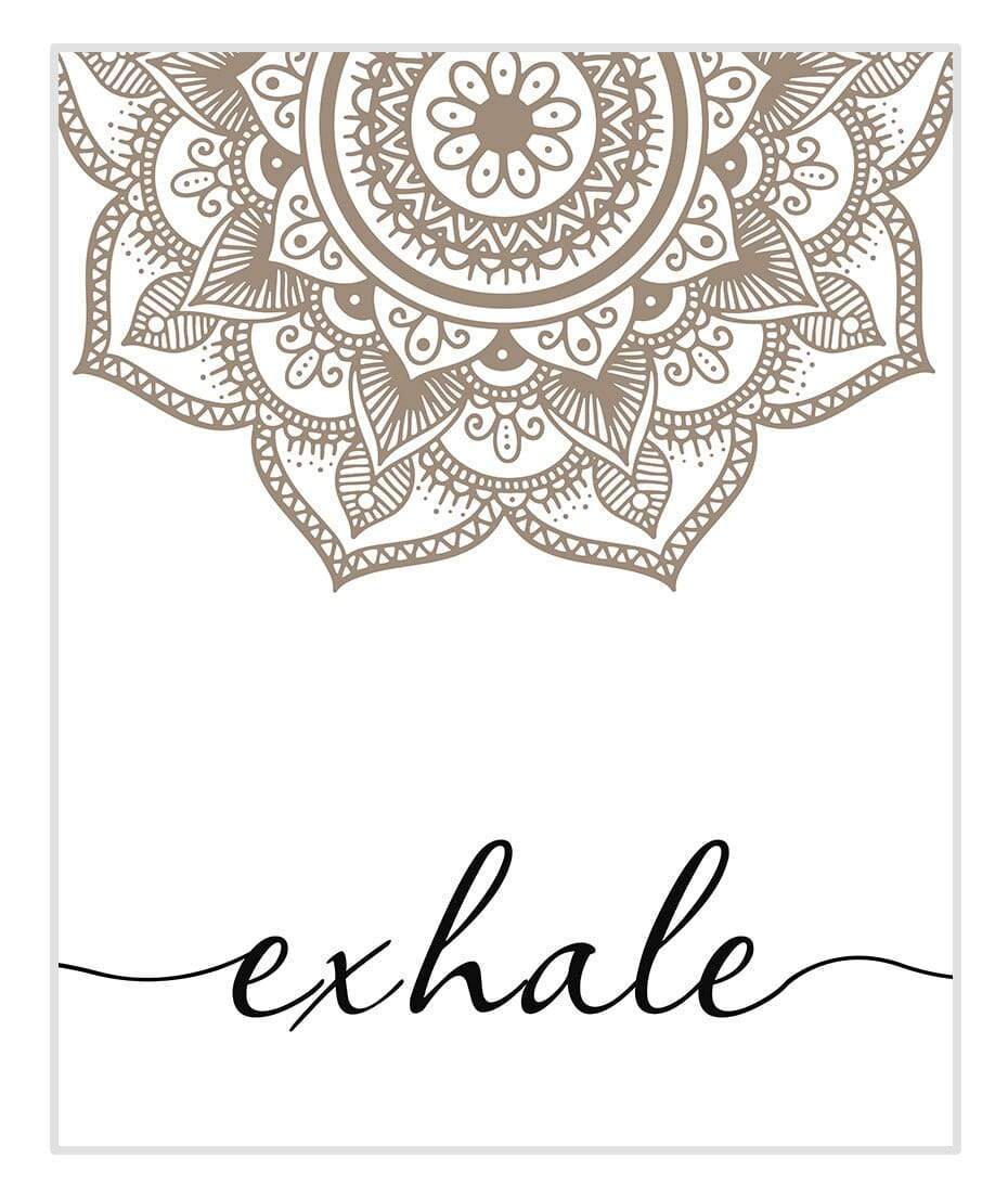 Mindfulness Zen Wall Art Blackbrdstore