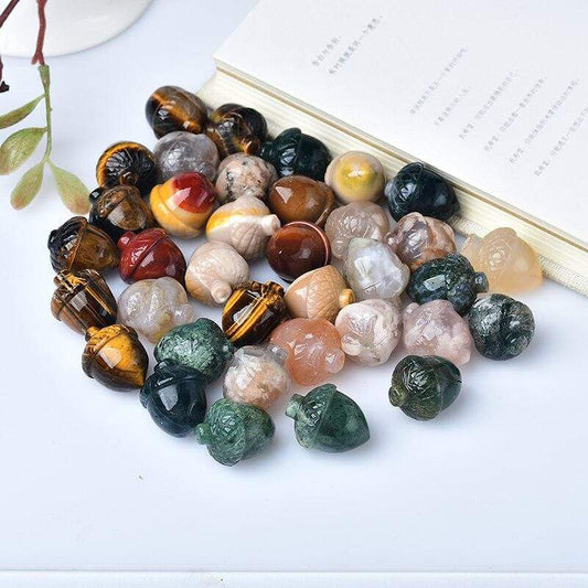 Mini Hazelnut Crystals Gem Blackbrdstore