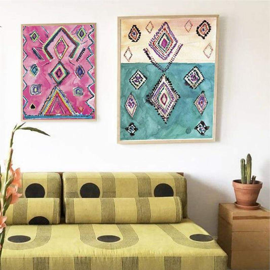 Moroccan Wall Art Blackbrdstore