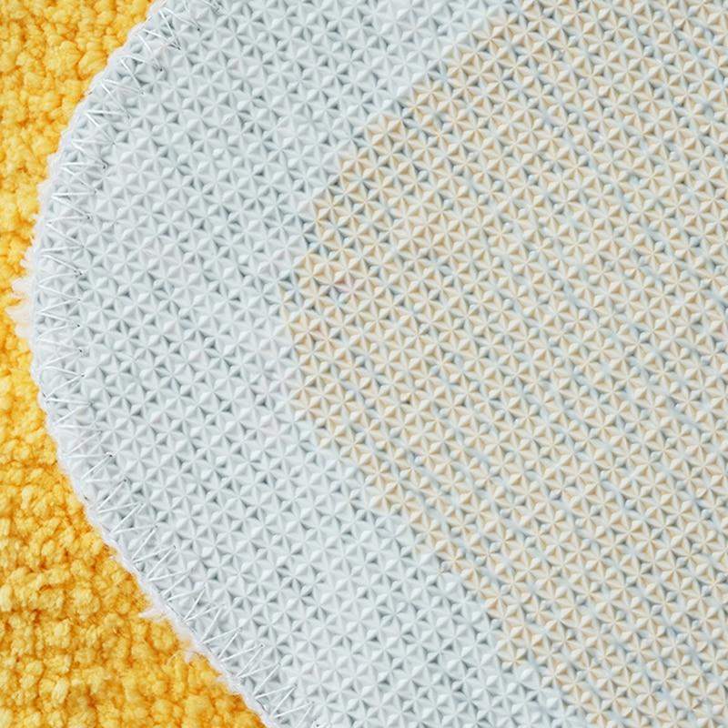 Mr Fluffy Bathroom Mat Blackbrdstore