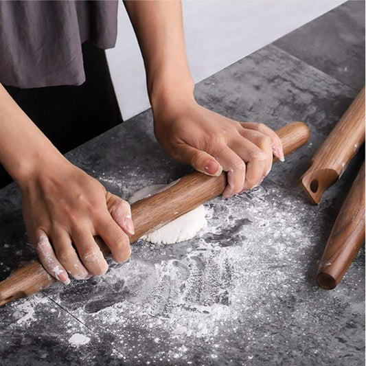 Natural Walnut Rolling Pin Blackbrdstore