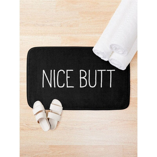 Nice Butt Bath Mat Blackbrdstore