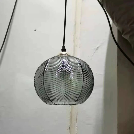 Nordic Palm Leaf Pendant Light Blackbrdstore