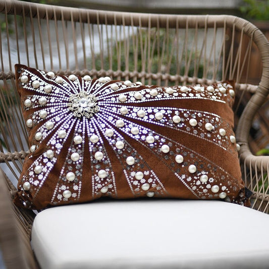 Pearl Sunshine Cushion Cover Blackbrdstore