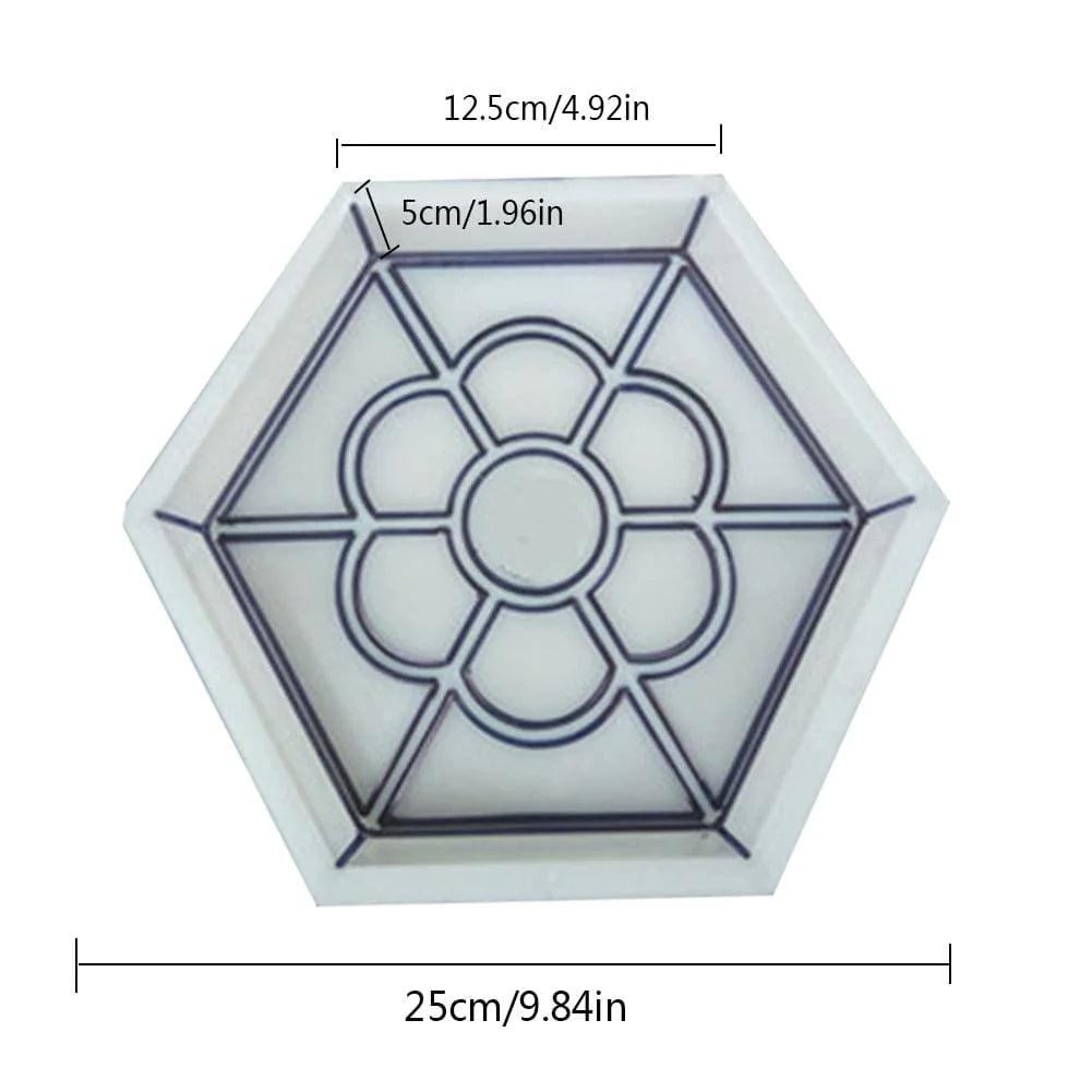 Plum Blossom Paving Mold Blackbrdstore