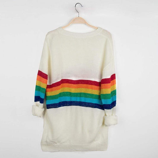 Rainbow Sweater Blackbrdstore