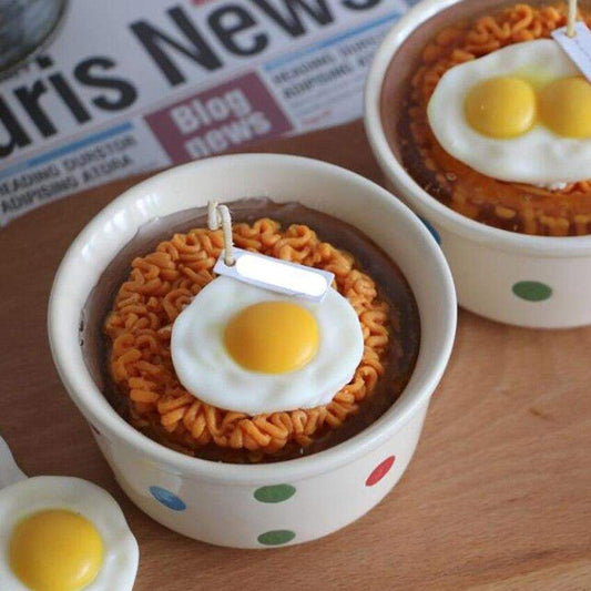 Ramen Noodles Scented Candle Blackbrdstore