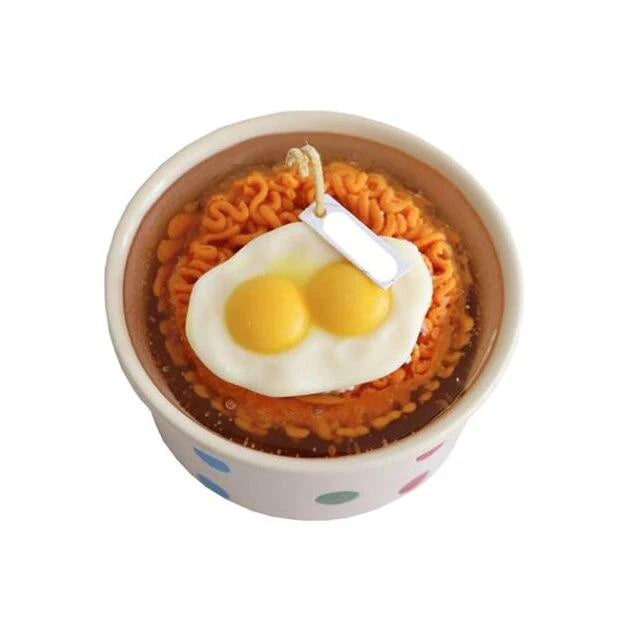 Ramen Noodles Scented Candle Blackbrdstore