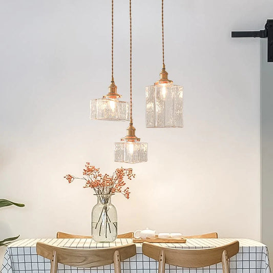 Retro Glass Pendant Lights Blackbrdstore