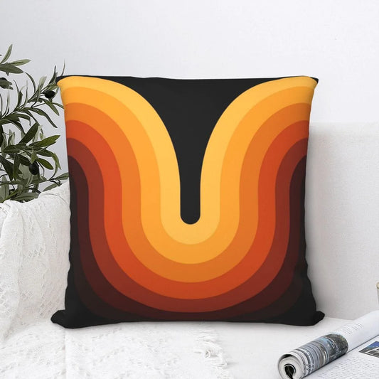 Retro Wave Cushion Cover Blackbrdstore